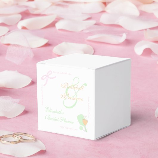 Pickleball and Prosecco Bridal Shower フェイバーボックス (ウェディング)