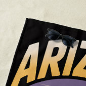 Pickleball ARIZONA PICKLEBALL Desert Resort Court ビーチタオル (インサイチュ)