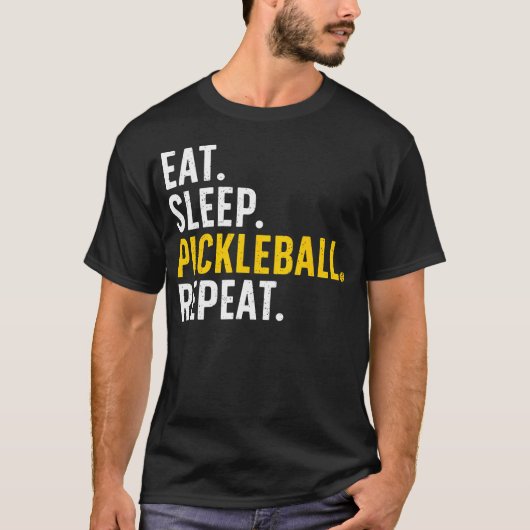 Pickleball Art For Pickleball Player Pickle Ball Tシャツ (正面)