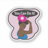 Pickleball (B) シール (正面)