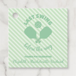 Pickleball Bachelorette Weekend フェイバータグ