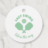 Pickleball Bachelorette Weekend フェイバータグ (正面)