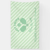 Pickleball Bachelorette Weekend 横断幕 (縦)