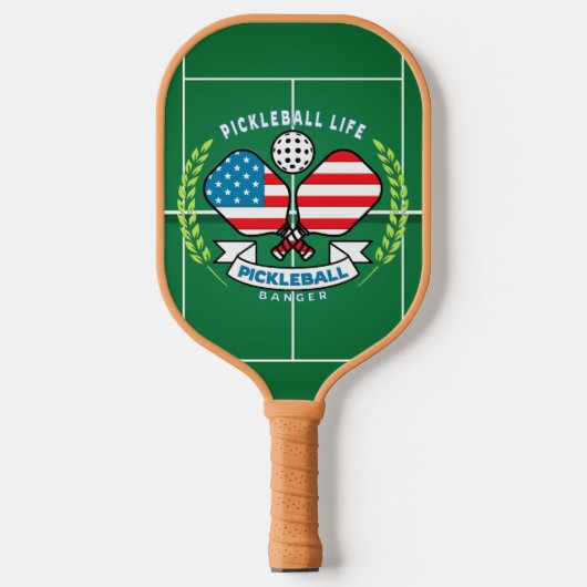 Pickleball Banger – New Lower Price ピックルボールラケット (正面)
