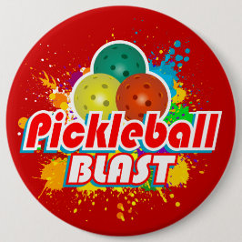 Pickleball Blast 1イメージオプション 缶バッジ