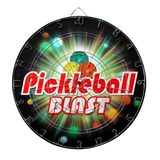 Pickleball Blast 1-2イメージオプション ダーツボード (正面)