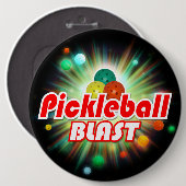 Pickleball Blast 2A-2Cイメージオプション 缶バッジ (正面&裏面)