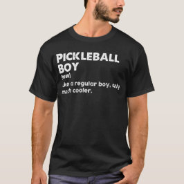 Pickleball Boy おもしろい Dictionary定義 Tシャツ