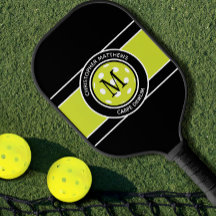 Pickleball Carpe Dinkum イニシャル ブラック