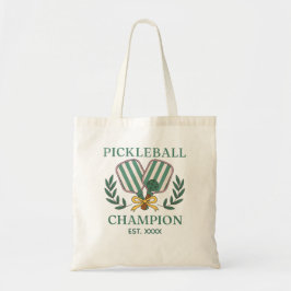 Pickleball Champion Custom Established Year トートバッグ