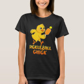 Pickleball Chick Pickle Ball  For Player Boys Tシャツ (正面)