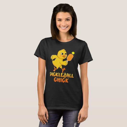 Pickleball Chick Pickle Ball  For Player Boys Tシャツ (正面フル)