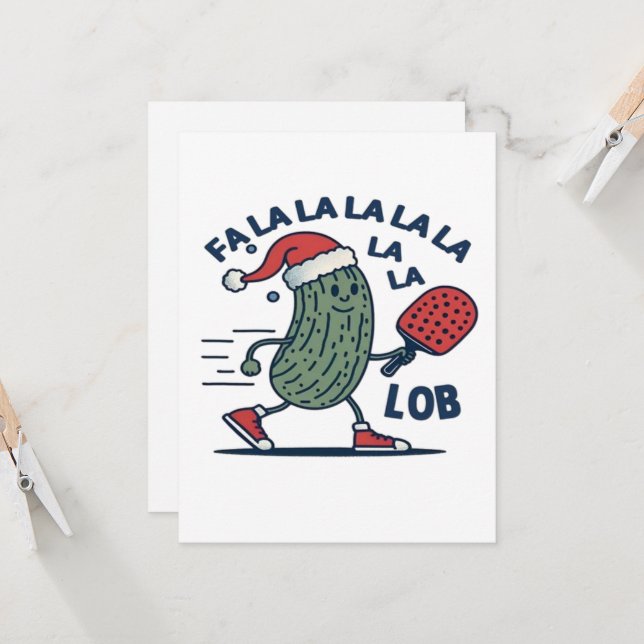 Pickleball Christmas (正面/裏面インサイチュ)