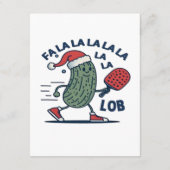 Pickleball Christmas エンクロージャーカード (裏面)