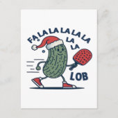 Pickleball Christmas エンクロージャーカード (正面)