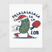 Pickleball Christmas シーズンポストカード (正面)