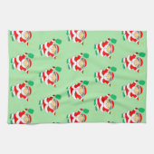 Pickleball Christmas Kitchen Towel キッチンタオル (横)