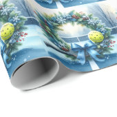 Pickleball Christmas themed ラッピングペーパー (ロールコーナー)
