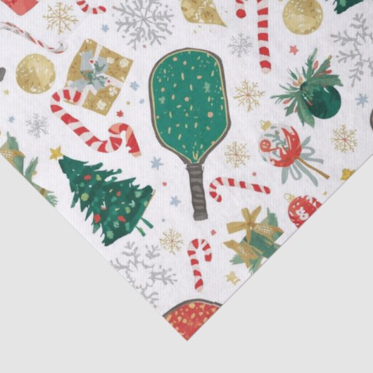 Pickleball Christmas Tissue Paper  薄葉紙 (詳細)