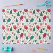Pickleball Christmas Tissue Paper  薄葉紙 (クラフト)