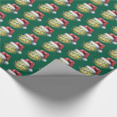 Pickleball Chritsmas Gift Wrap | Dink the Halls ラッピングペーパー (角)