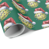 Pickleball Chritsmas Gift Wrap | Dink the Halls ラッピングペーパー (ロールコーナー)