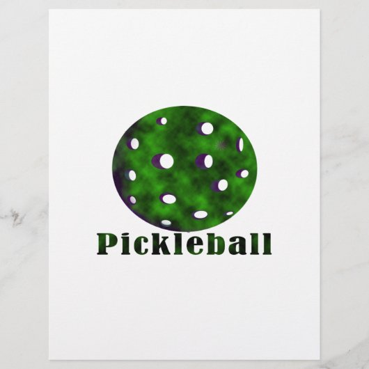 pickleball clouded文字n ball green.png チラシ (正面)