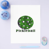 pickleball clouded文字n ball green.png チラシ (シングル)
