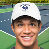 Pickleball Club Team Australia Flag Custom キャップ