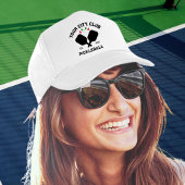 Pickleball Club Team Italian Flag Pickler Gift キャップ