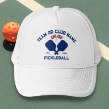 Pickleball Club Team UK イギリス旗 カスタムデザイン