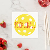 Pickleball Cocktail Napkins スタンダードカクテルナプキン (インサイチュ)
