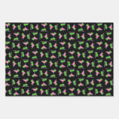 Pickleball Cosmo Cocktail Dinks & Drinks ラッピングペーパーシート (正面2)