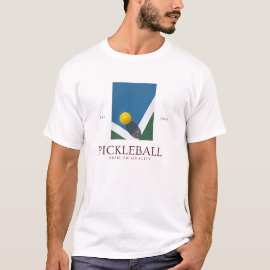 Pickleball court tシャツ (正面)