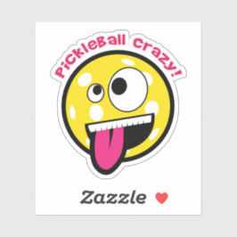 Pickleball Crazy シール