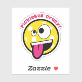 Pickleball Crazy シール