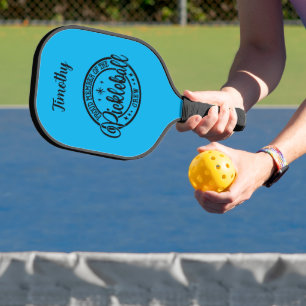 Pickleball Crew誇りを持ったの編集可能な名前のメンバ ピックルボールラケット