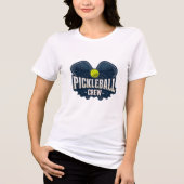 Pickleball Crew Shirt – Vintage Pickleball Team Ba トライブレンドＴシャツ (正面)