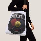 Pickleball Crew Tote Bag – Pickleball Player Shoul クロスボディバッグ (クローズアップ)