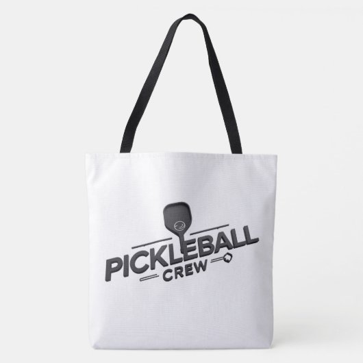 Pickleball Crew Tote Bag – Pickleball Player Shoul トートバッグ (正面)