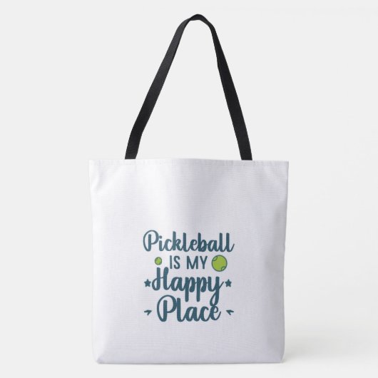 Pickleball Crew Tote Bag – Pickleball Player Shoul トートバッグ (正面)