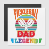 Pickleball Dad Legend Retro Rainbow (正面/裏面)