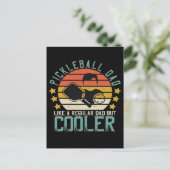 Pickleball Dad Like A Regular Dad But Cooler ポストカード (スタンド正面)