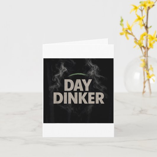 Pickleball day dinker  カード (黄色い花)