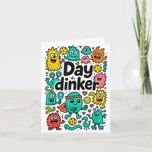 Pickleball day dinker  カード (正面)