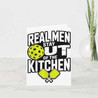 Pickleball design for men boys pickle ball カード
