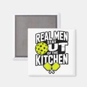 Pickleball design for men boys pickle ball マグネット (正面/裏面)