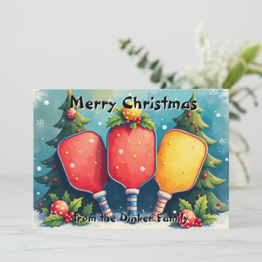 Pickleball🎅 Dink the Halls シーズンカード (スタンド正面)
