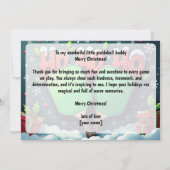 Pickleball Dinkin’ Through the Snow シーズンカード (裏面)