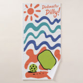 Pickleball Dinkmaster Dilly! Vacation Resort Towel バスタオル (バスタオル)